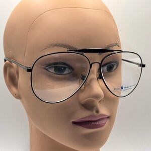 Vintage Polo Ralph Lauren Eyeglasses | RX Ready | Extra Large Aviator | Sport VI